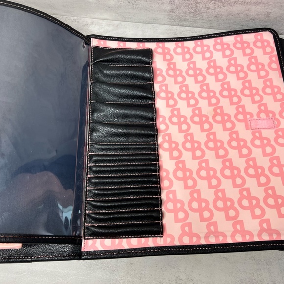 Beauty Binder Makeup Organizer with 3 See Through Files, Cosmetic Display - Picture 12 of 16